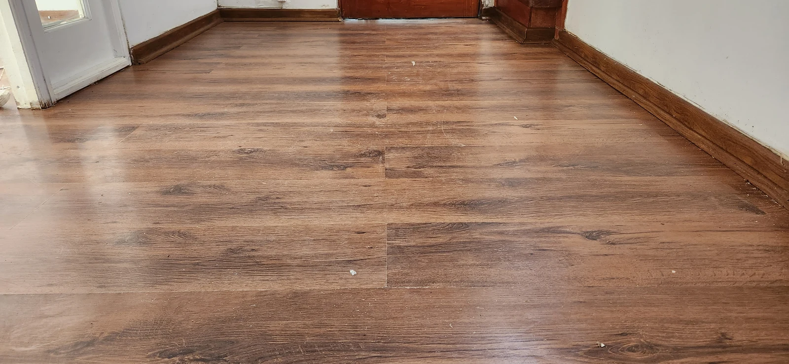 Piso flotante: trabajo superficial: Después