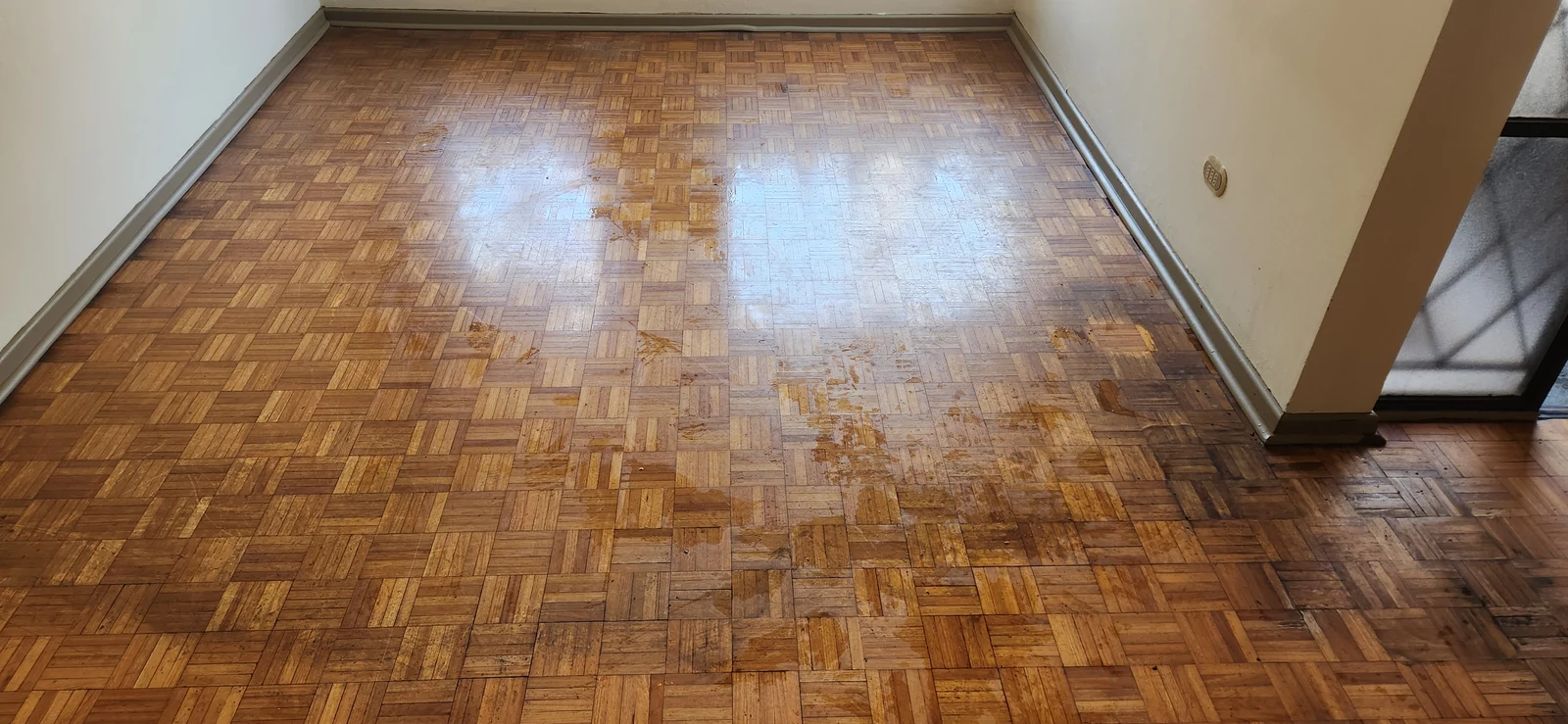 Decapado de parquet: Antes