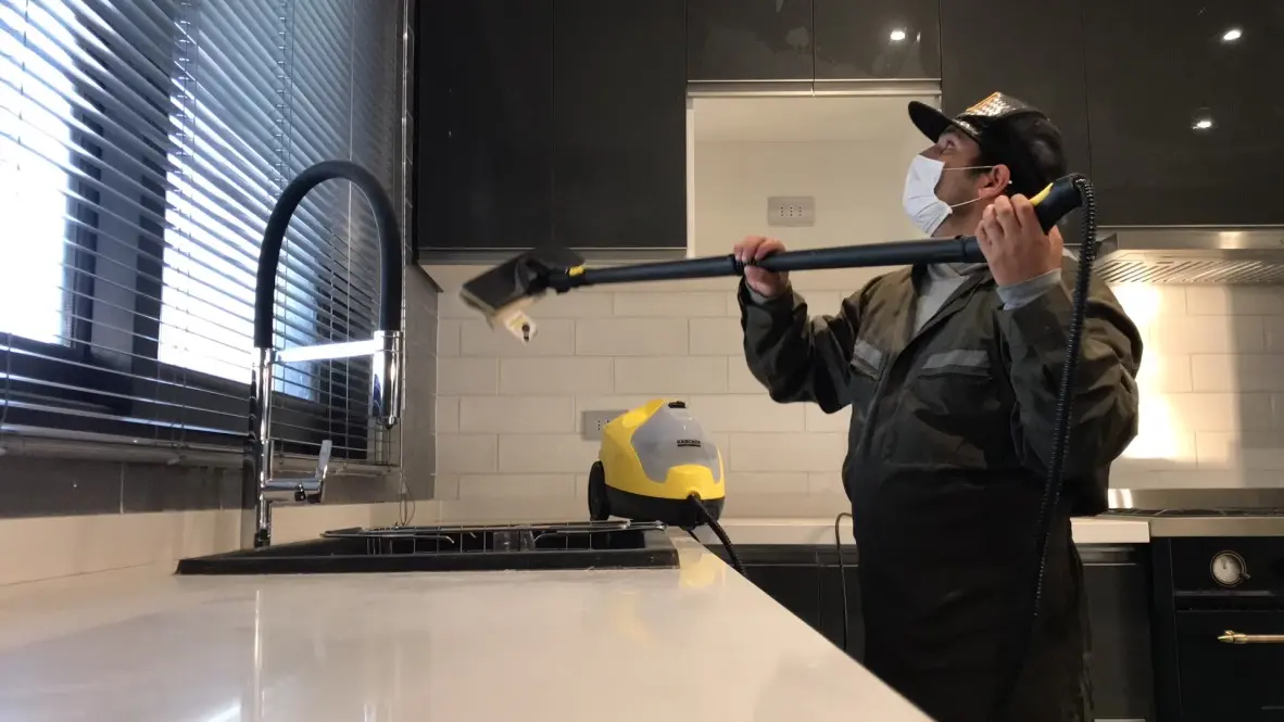 Trabajo de Maule Clean en una cocina