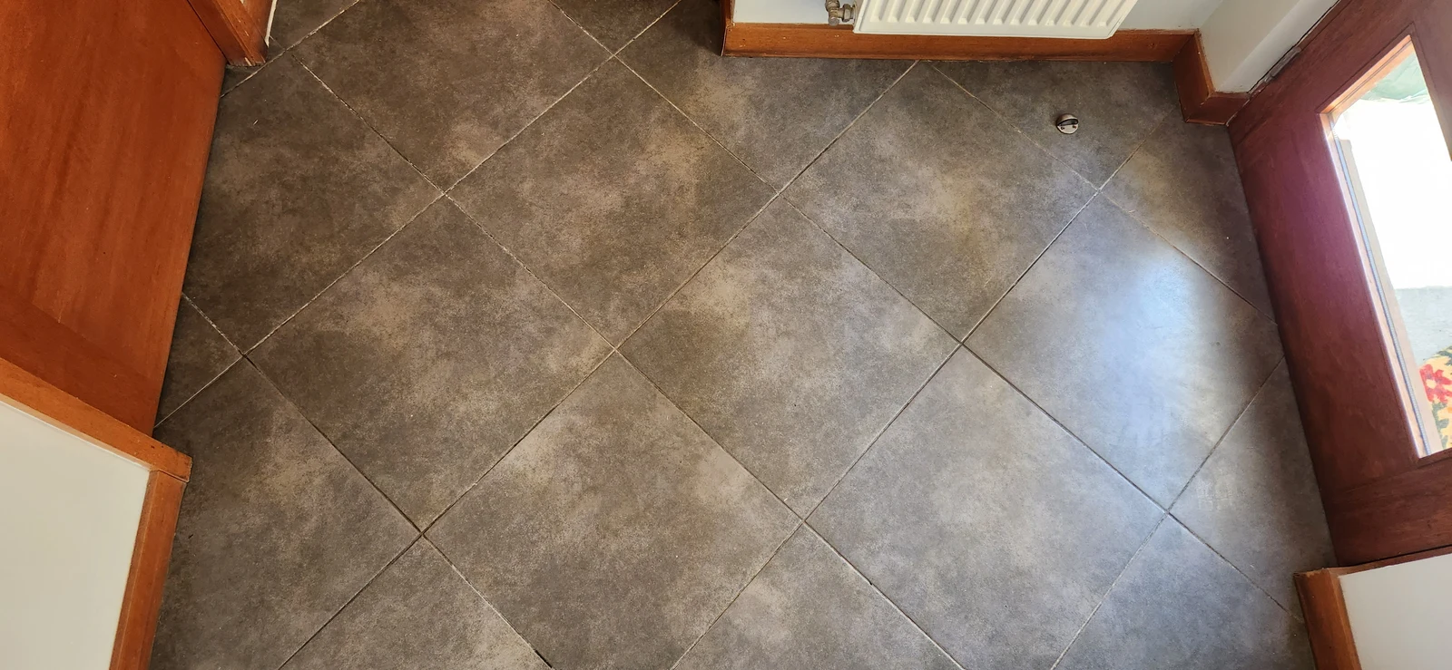 Limpieza técnica de porcelanato: Después